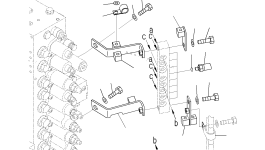 Кронштейн 20Y9777450 Komatsu