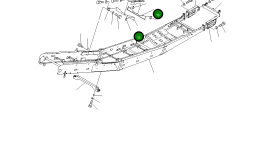 Кронштейн 8296-75-2260 Komatsu