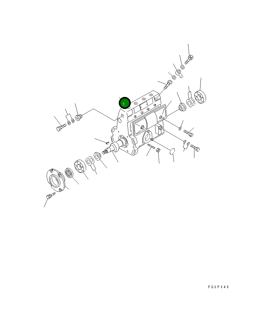 Корпус DK131063-8520 Komatsu