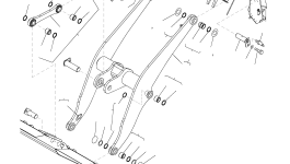 Коромысло 418-T80-4211 Komatsu