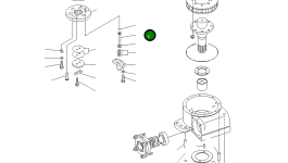 Палец 23E-70-35133 Komatsu