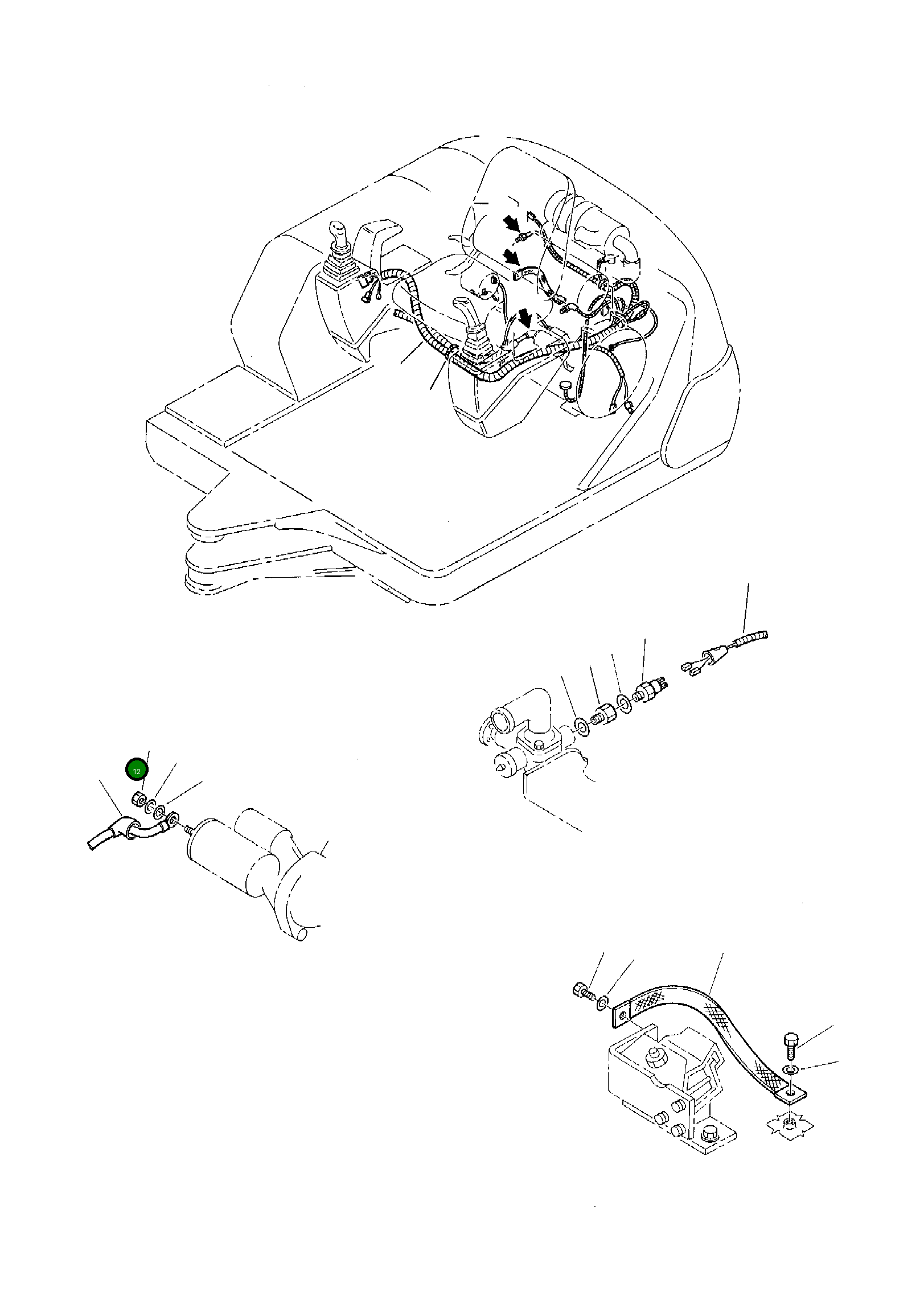 Колпак 885240002 Komatsu