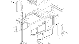 Лист 425-54-24410 Komatsu