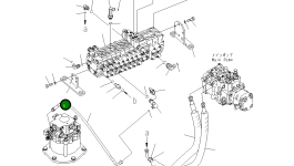 Кронштейн 22F-60-21223 Komatsu
