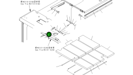 Кронштейн 569-54-81381 Komatsu