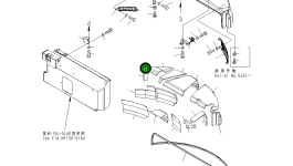 Лист 21W-54-43840 Komatsu