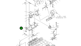 Кронштейн 6219-11-4820 Komatsu