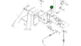 Кронштейн 154-43-75530 Komatsu