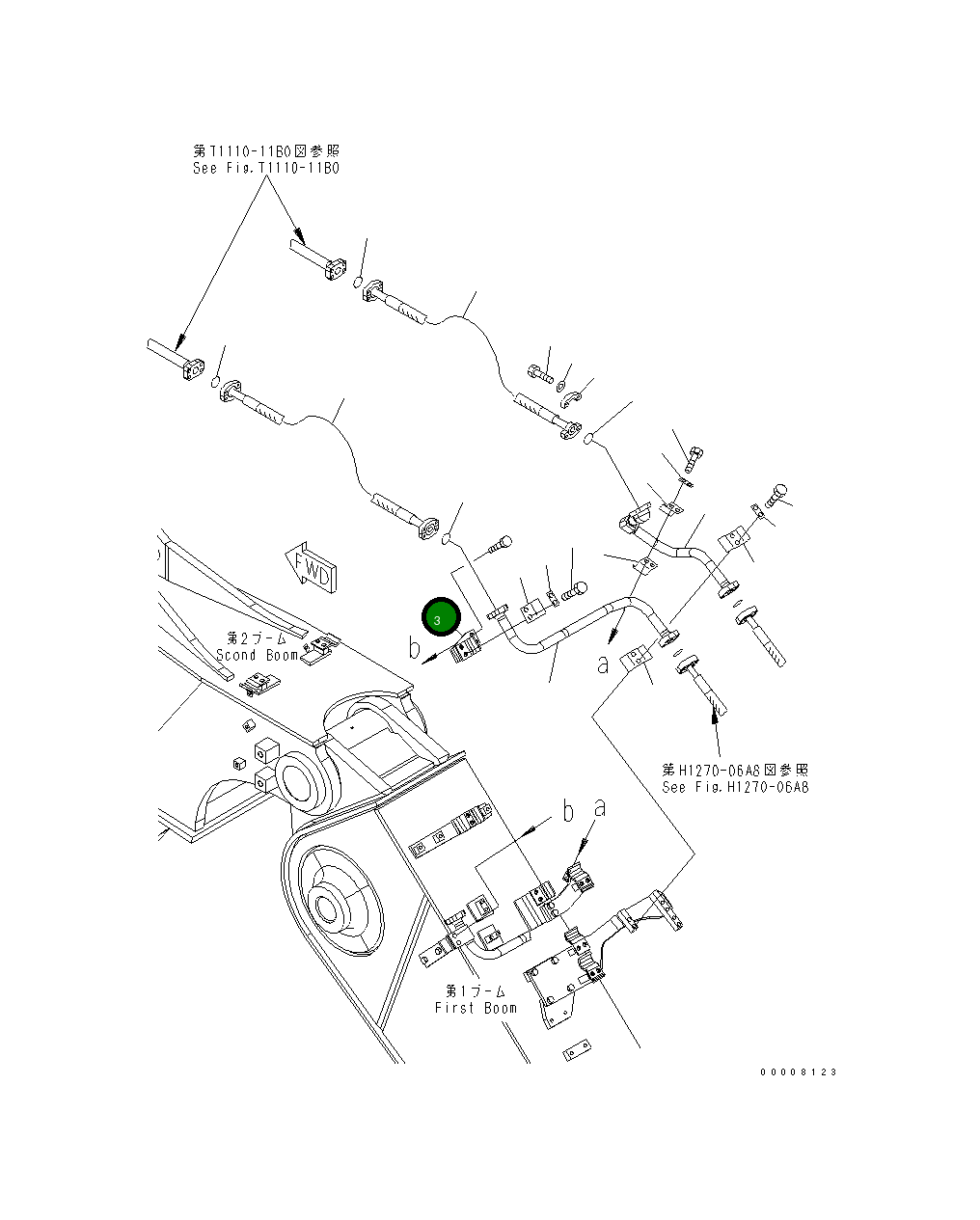 Кронштейн 22U-62-28360NK Komatsu