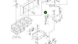 Кронштейн 6245-11-5890 Komatsu