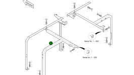 Опора 195-01545 Komatsu