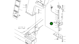 Кронштейн 569-54-88831 Komatsu
