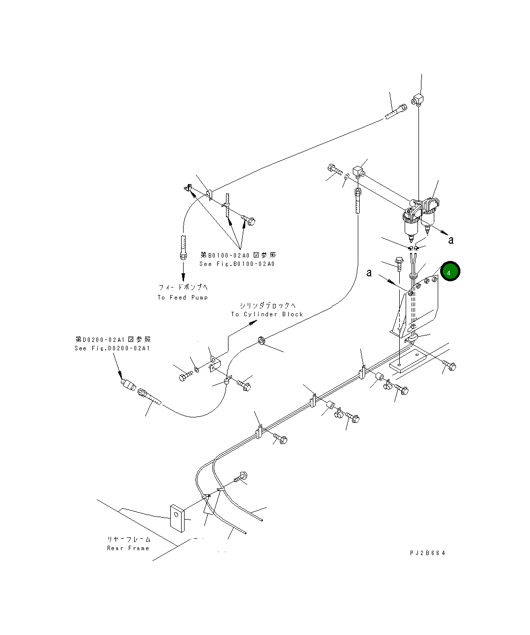 Кронштейн 428-Z02-2110 Komatsu