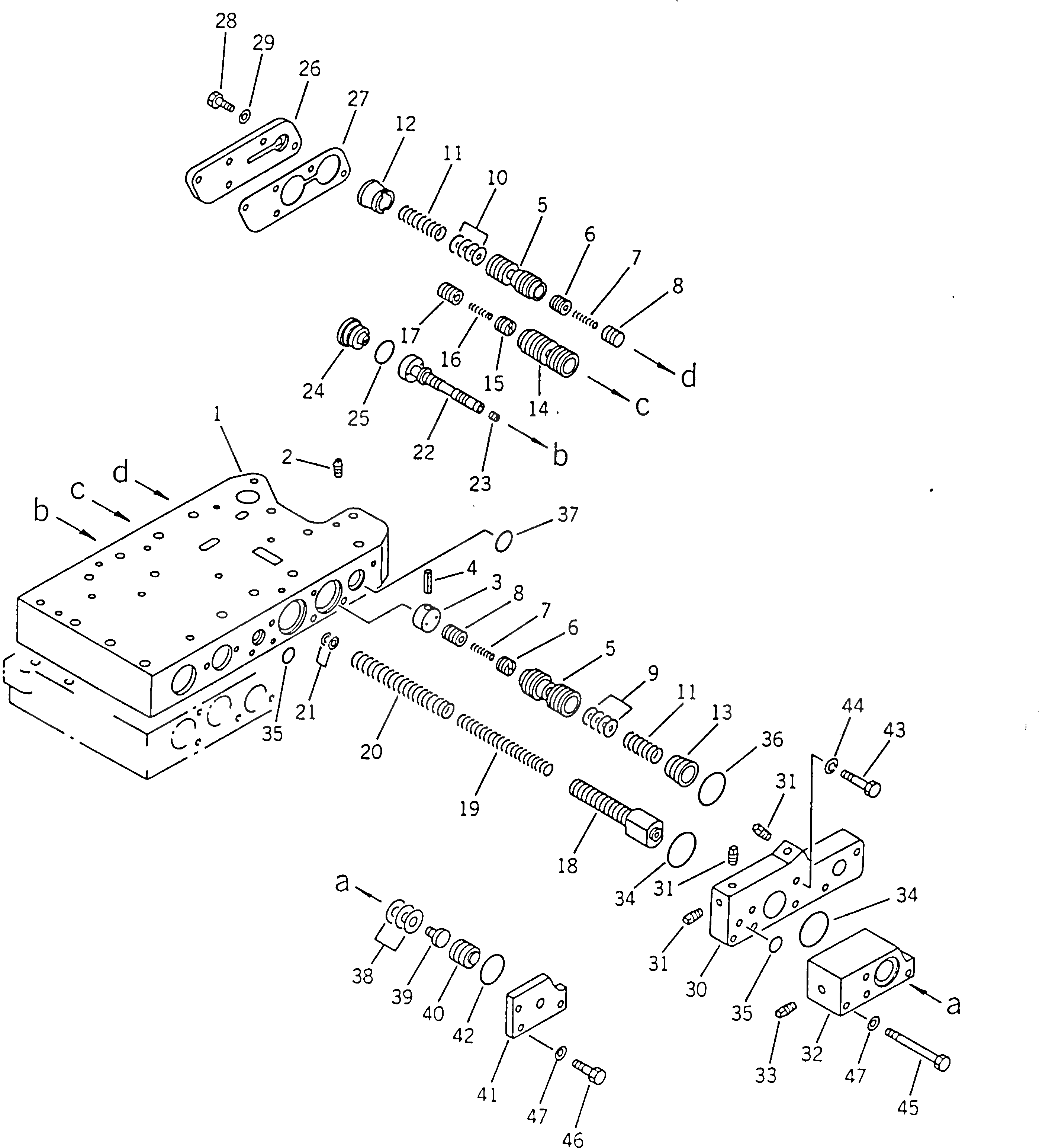 Направляющая 428-15-15480 Komatsu