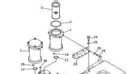 Проставка 208-60-51390 Komatsu