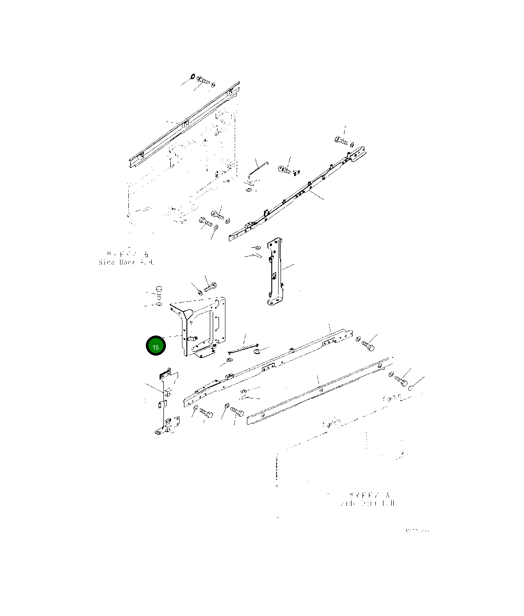 Кронштейн 425-54-53691 Komatsu