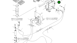 Кронштейн 124-Z11-1211 Komatsu