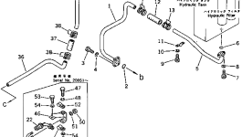 Трубка 238-40-15150 Komatsu