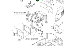 Лист 22J-54-15431 Komatsu