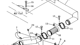 Кронштейн 566-02-6A140 Komatsu