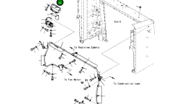 Кронштейн 425-06-42650 Komatsu