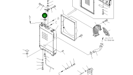 Кронштейн 113-03-21191 Komatsu