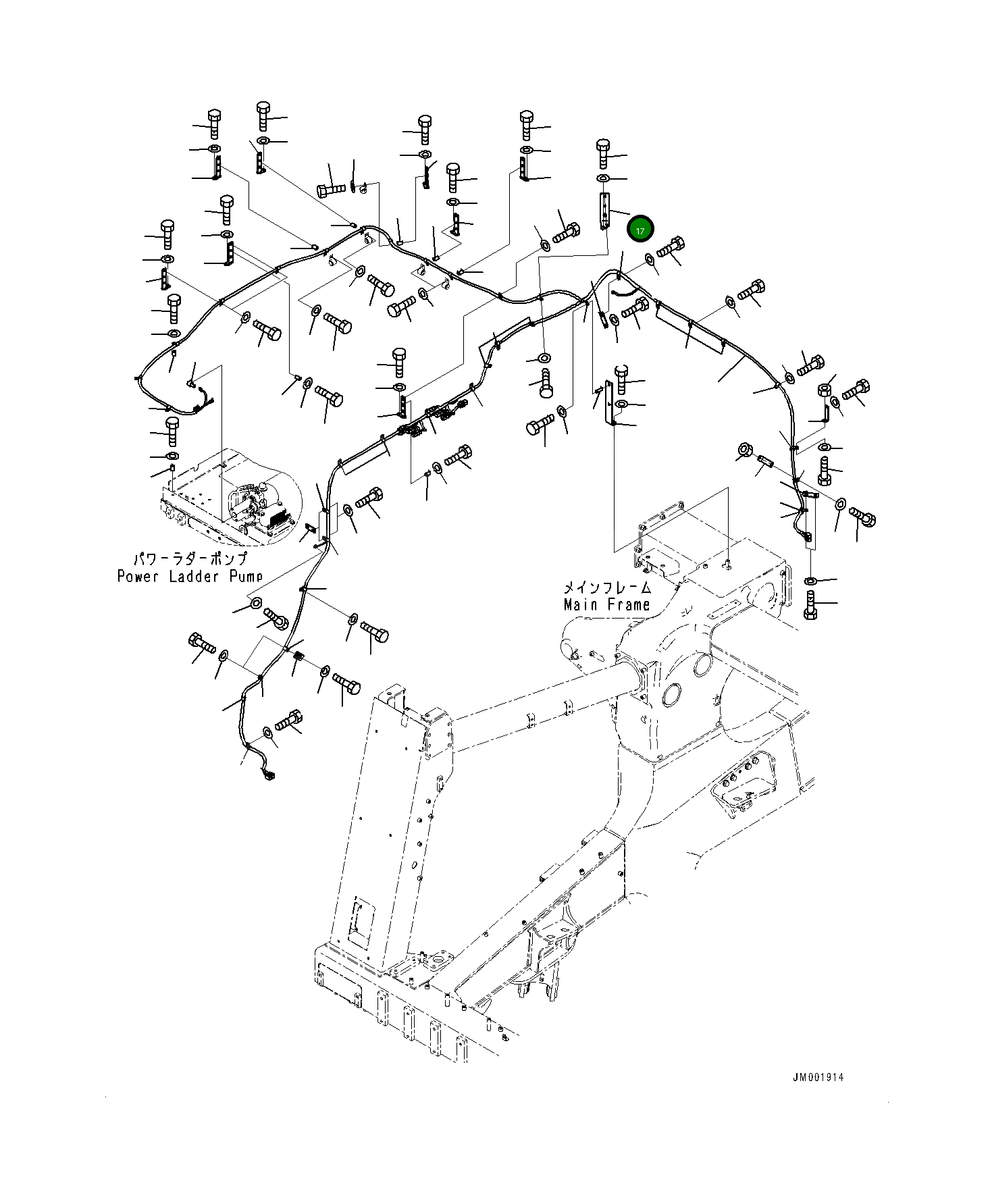 Кронштейн 561-06-85160 Komatsu