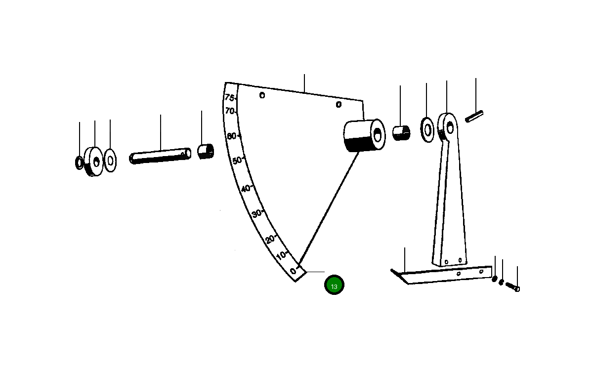 Наклейка 93 050 Komatsu