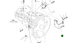 Кронштейн 205-06-35511 Komatsu