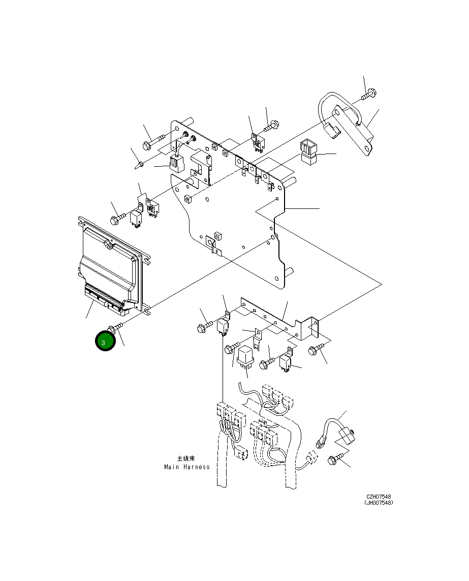 Контроллер 7835-45-5002 Komatsu