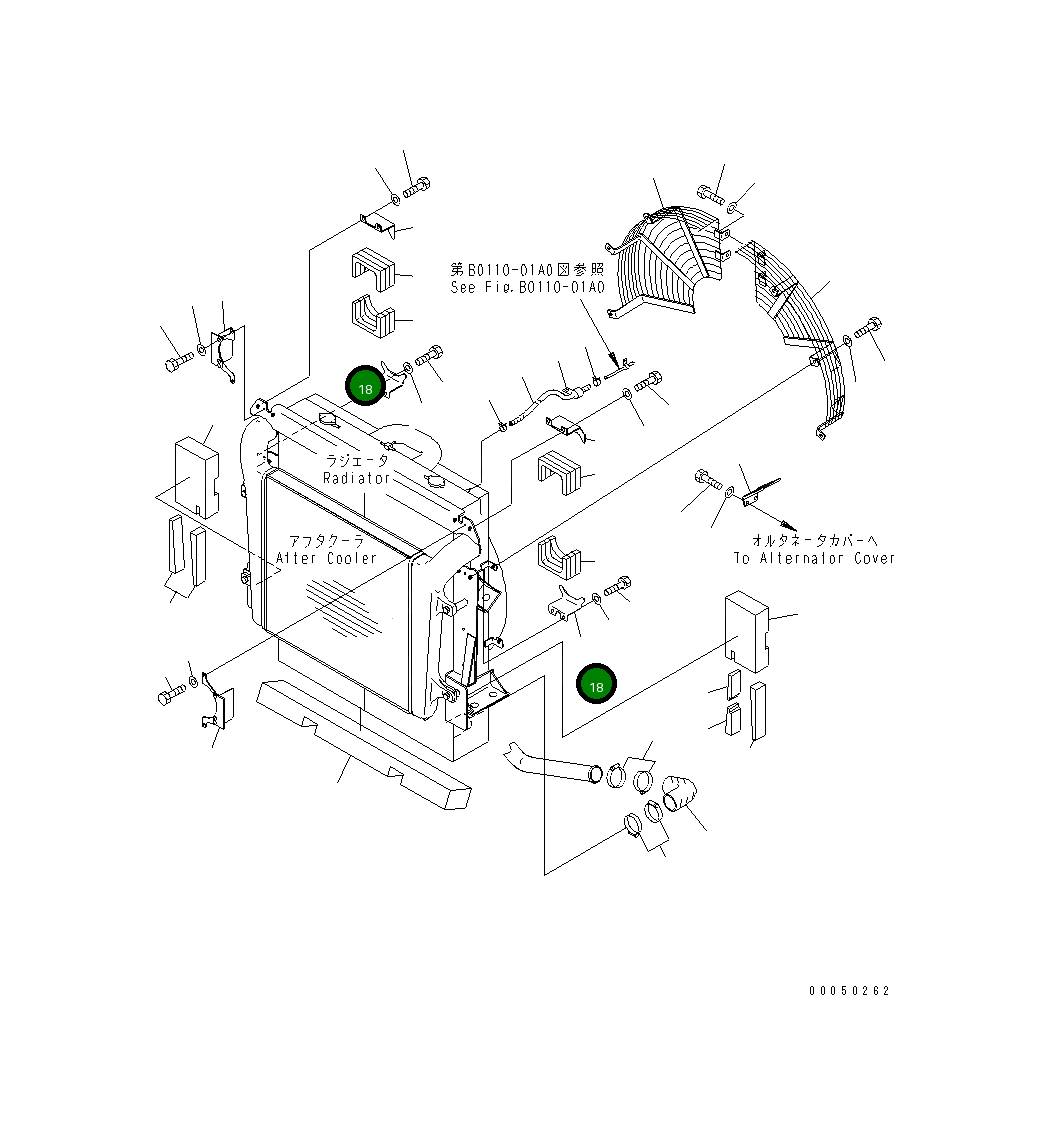 Кронштейн 56D-03-21850 Komatsu