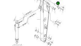 Палец 21W-70-44320NK Komatsu