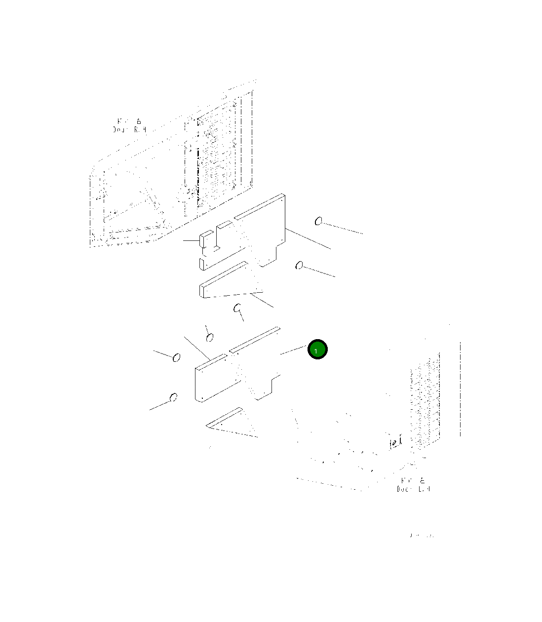 Лист 418-54-51570 Komatsu