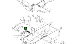 Лист 415-54-21740 Komatsu