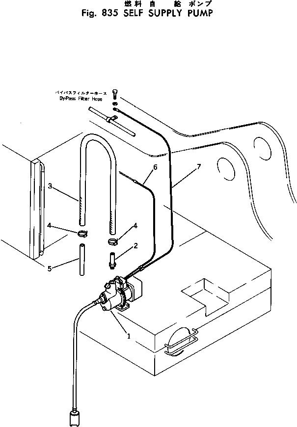 Насос 206-04-11130 Komatsu