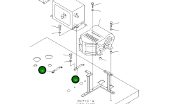 Кронштейн 23D-807-3360 Komatsu