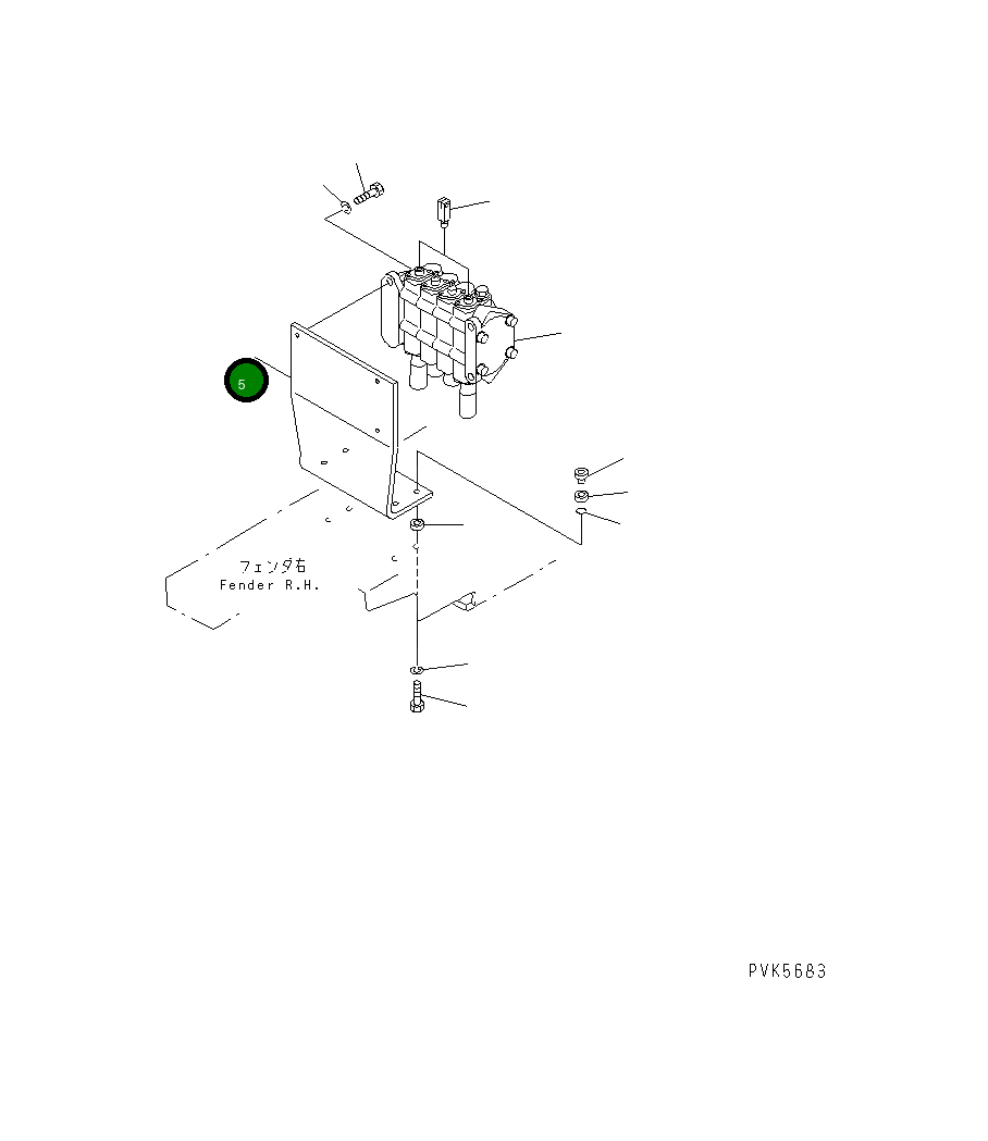 Кронштейн 104-60-42420 Komatsu