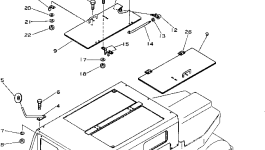 Капот 266-10-45100 Komatsu