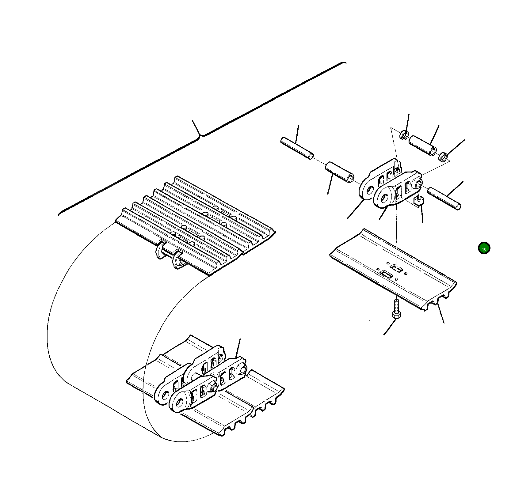 Палец 22E-32-11150 Komatsu