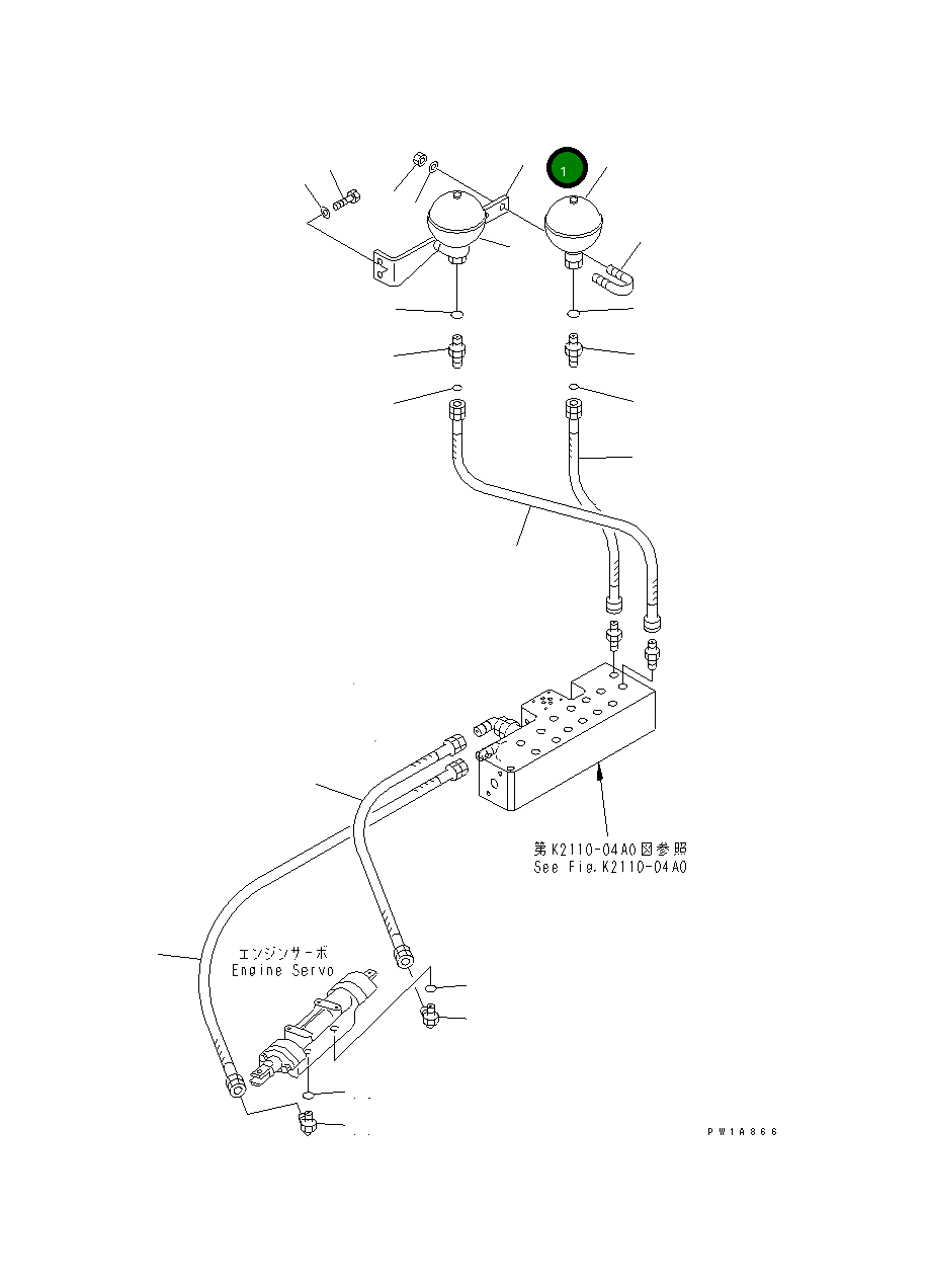 Кронштейн 19M-61-15240 Komatsu