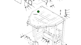 Лист 23H-957-1690 Komatsu