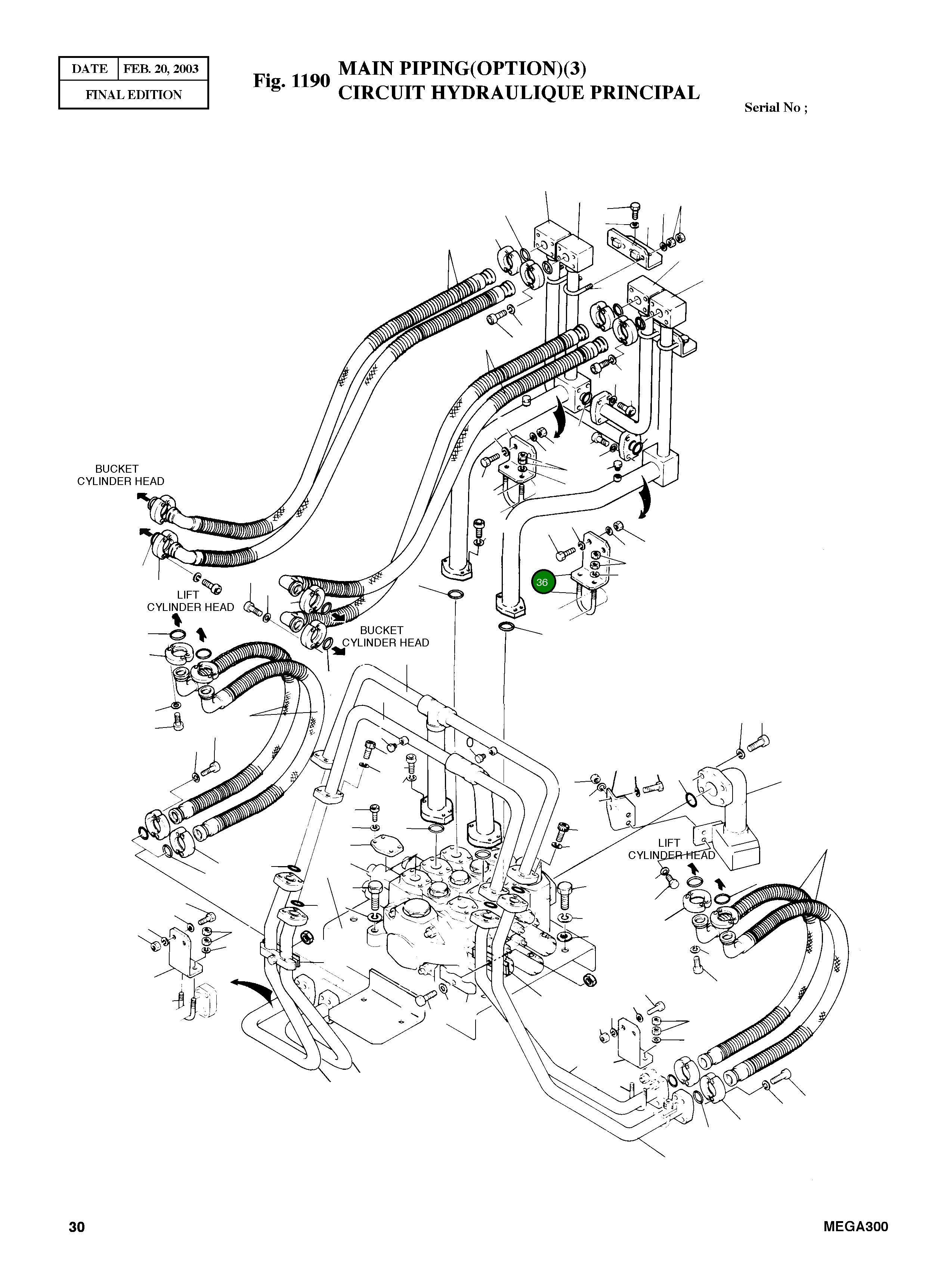 Кронштейн 4195-4509 Komatsu