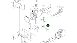 Кронштейн 6164-21-7220 Komatsu