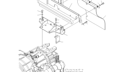 Кронштейн 23B-60-53120 Komatsu