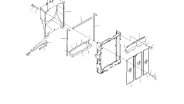 Лист 205-03-33640 Komatsu