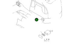 Лампа YM172156-17420 Komatsu