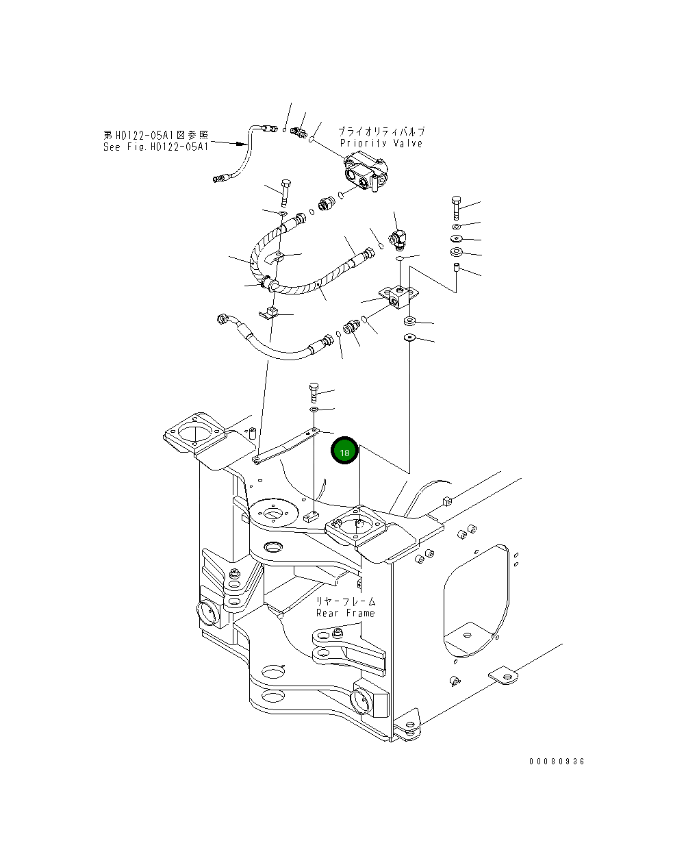 Кронштейн 418-62-41960 Komatsu