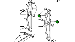 Левое коромысло в сборе 710 727 C91 Komatsu