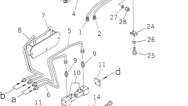Кронштейн 23A-834-1610 Komatsu