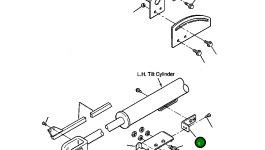 Кронштейн 417-U77-1720 Komatsu